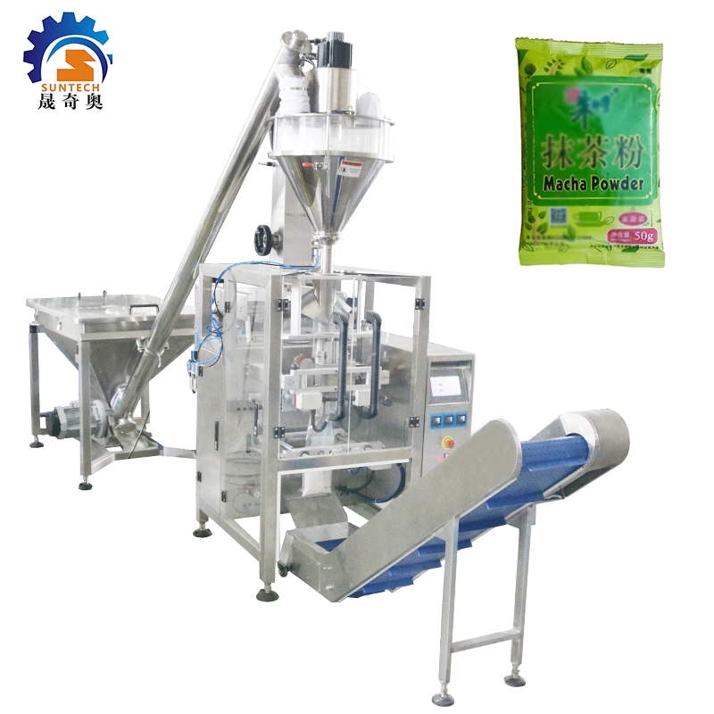 Matcha powder weighing filling machine flour powder packing machine
