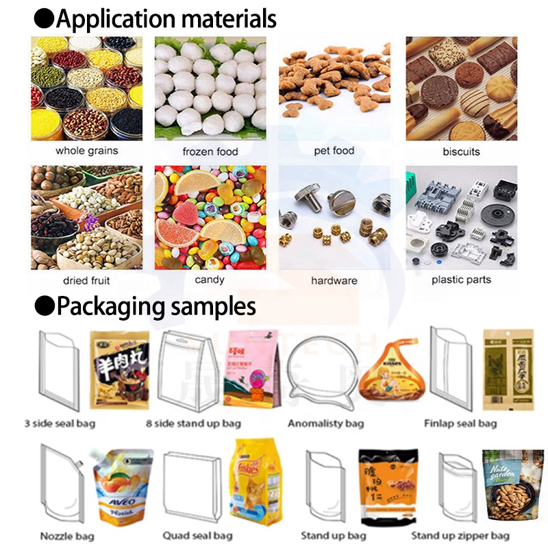 rotary pouch packing machine applications