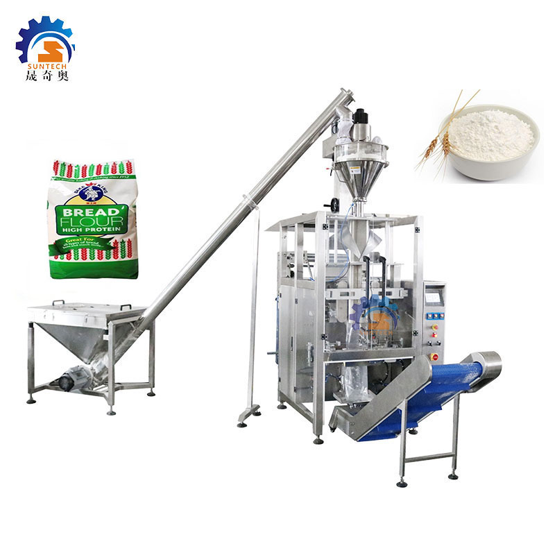 Automatic multi-function vertical 1kg 2kg 5kg 10kg flour powder packing machine