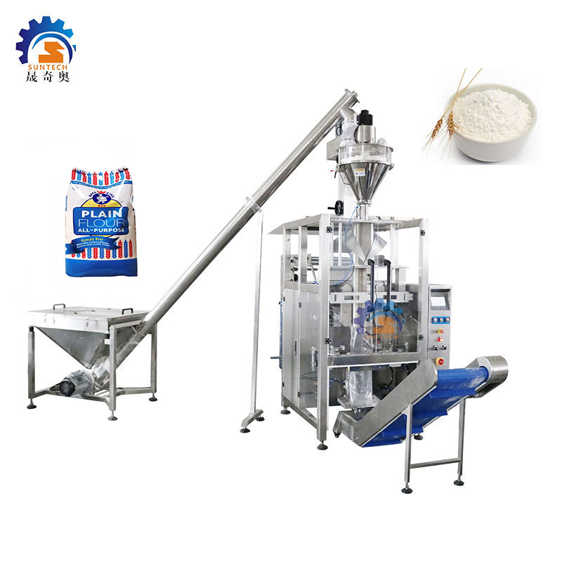 Multi Function Automatic 1kg 2kg 5kg Various Milk Coffee Powder Maize Corn Flour Filling Packing Machine