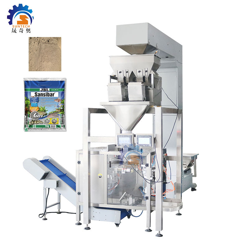 Automatic Premade 1kg 5kg Desert Sand Stone Coffee Beans Rice Sugar Grains Doypack Pouch Packing Machine