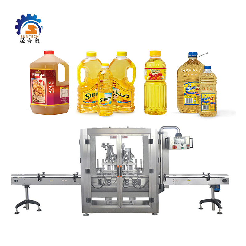Automatic 1.5L 2L Freshly Squeezed Peanut Oil Cooking Water Liquid Bottle Filling Machine