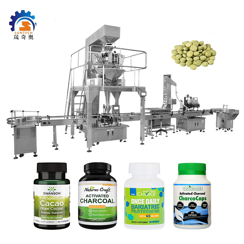 400g Once Daily Bariatric MultiVitamin Tablets Capsules Bottles Cans Capping Packing Machine