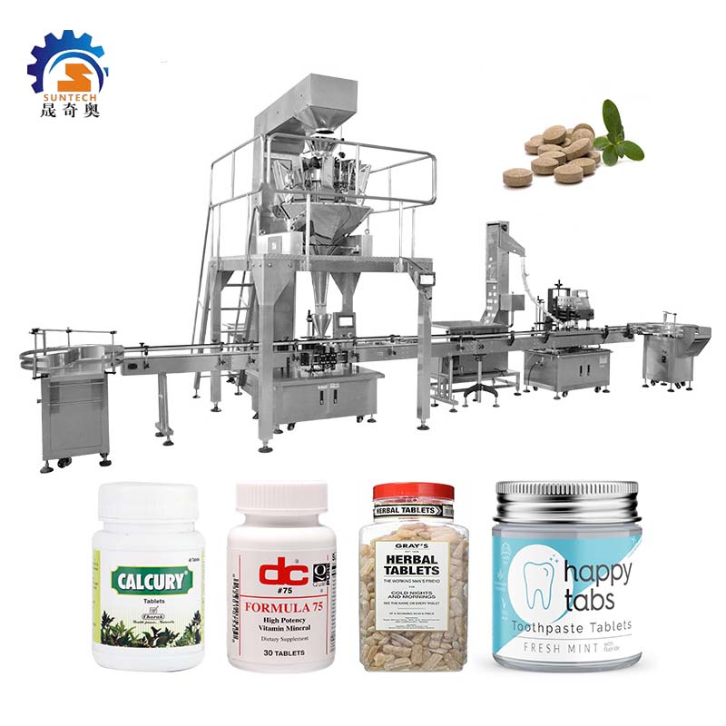 Automatic Granule 100g High Potency Vitamin Mineral Dietary Supplyment Tablets Weighing Machine