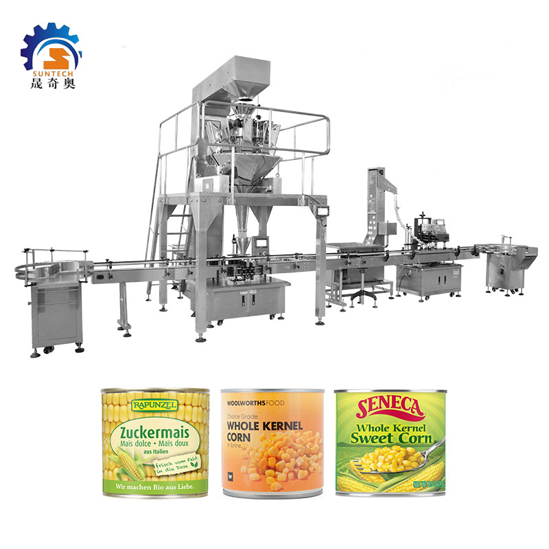 FOB Price Granule 8oz 8.5oz Small Sweet Corn Kernels Peanuts Maize Beans Foods Packing Machine