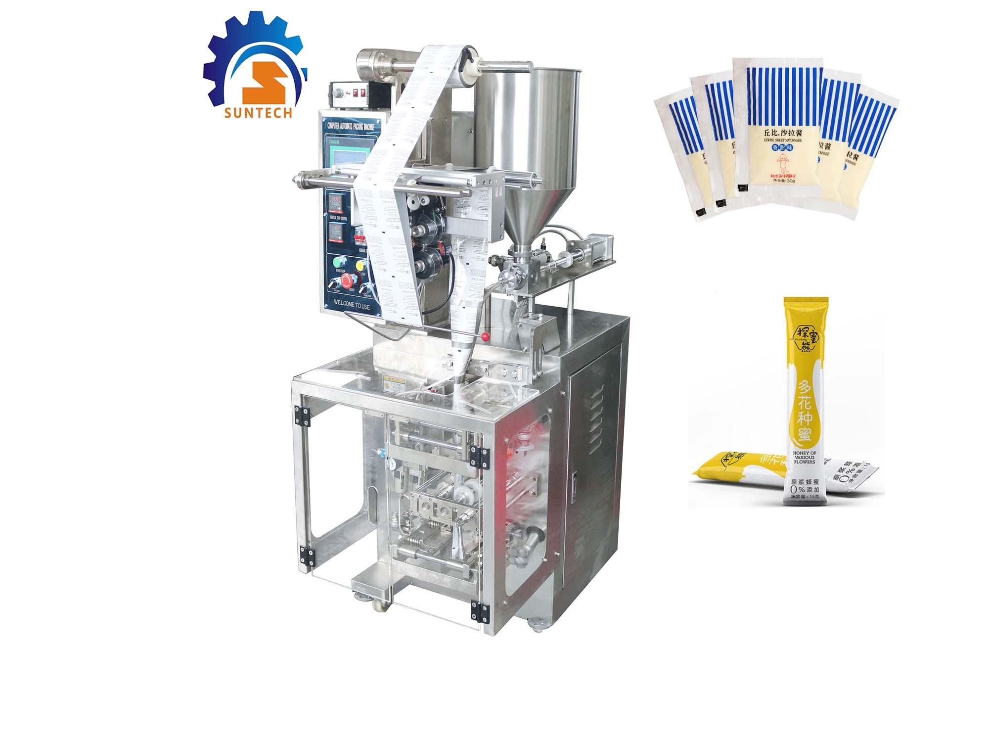 Fully Automatic Small Sachet 15g 30g Sacue Liquid Vertical Small Packing Machine
