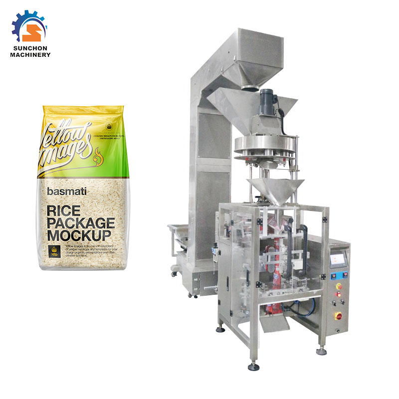 Full automatic chia seeds volume measuring cup packing machine