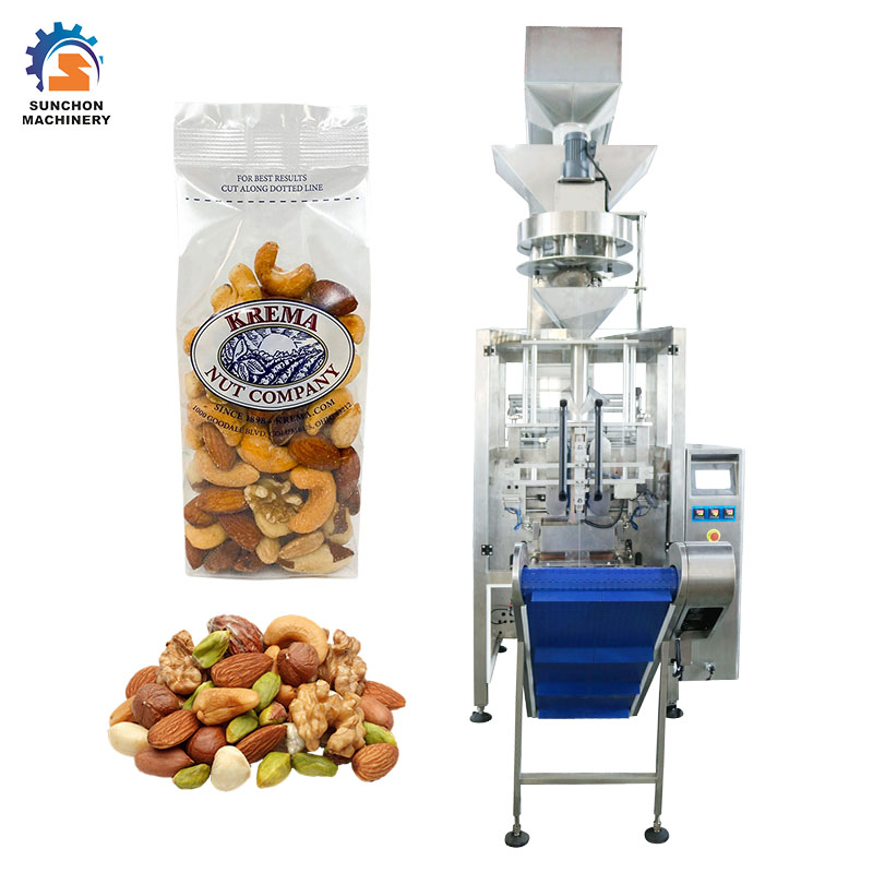 Full automatic 500g 1kg red kidney beans vertical volume cup  packing machine