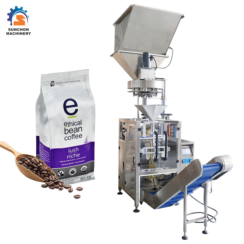 SUN-820C Full automatic 5kg 10kg rice food vertical measuring cup economic packing machine