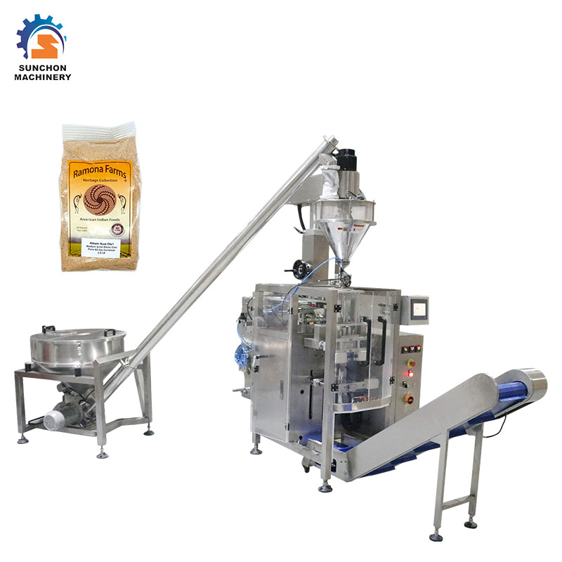 High Accuracy 1kg 2kg Flour Powder Cooking Powder Brick Bag VFFS Filling Packing Machine