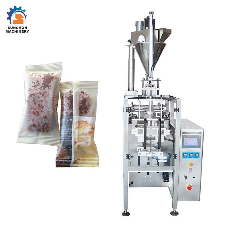 Fully Automatic Flour Powder Bread Baking Powder For Brick Bag VFFS Sealing Packing Machine