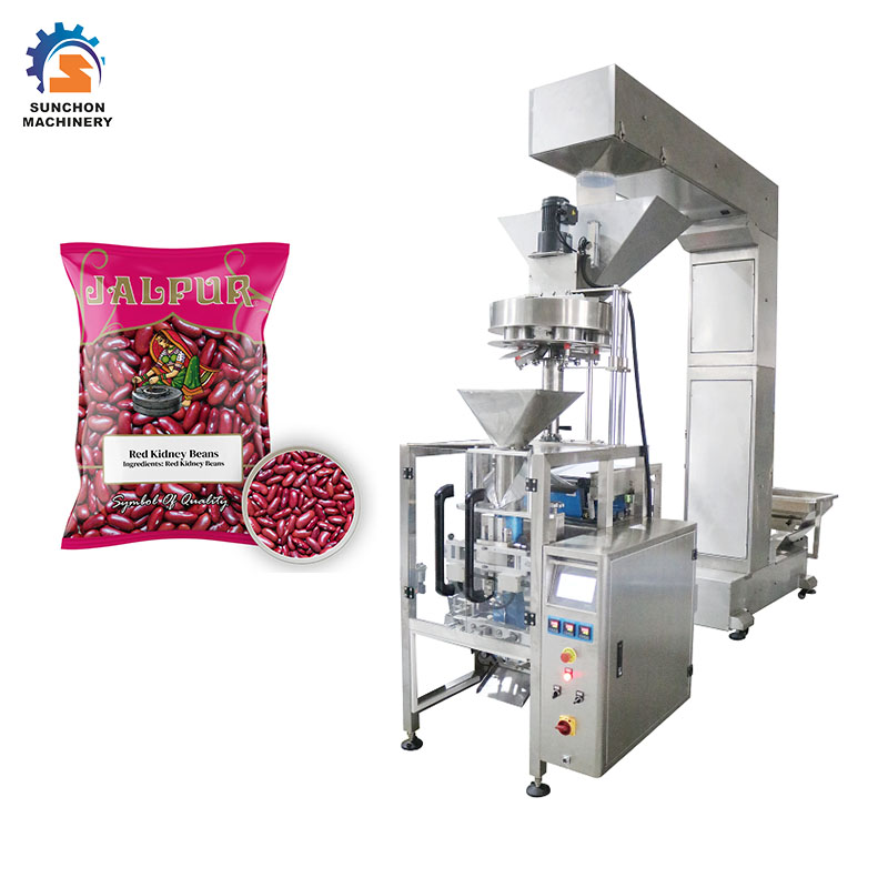 Full automatic mung dal food volume cup packing machine